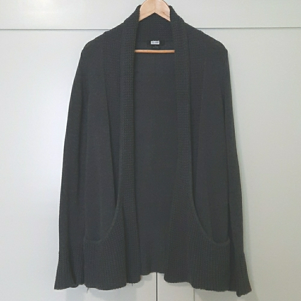 Verve Knit Cardigan Grey